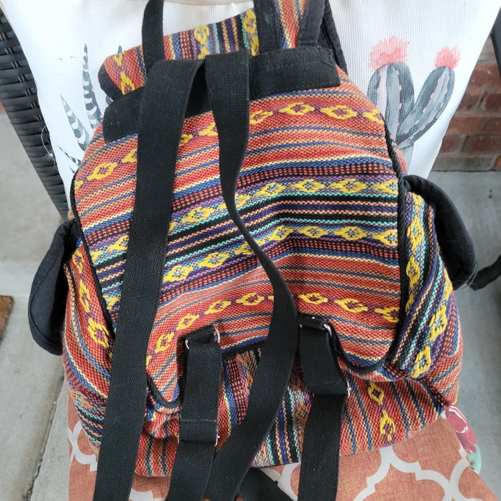 Western Drawstring backpack - Picture 7 of 9